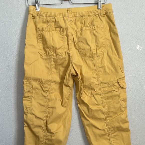 Golden yellow Cargo pants size 6, Style & Co. - Picture 4 of 10